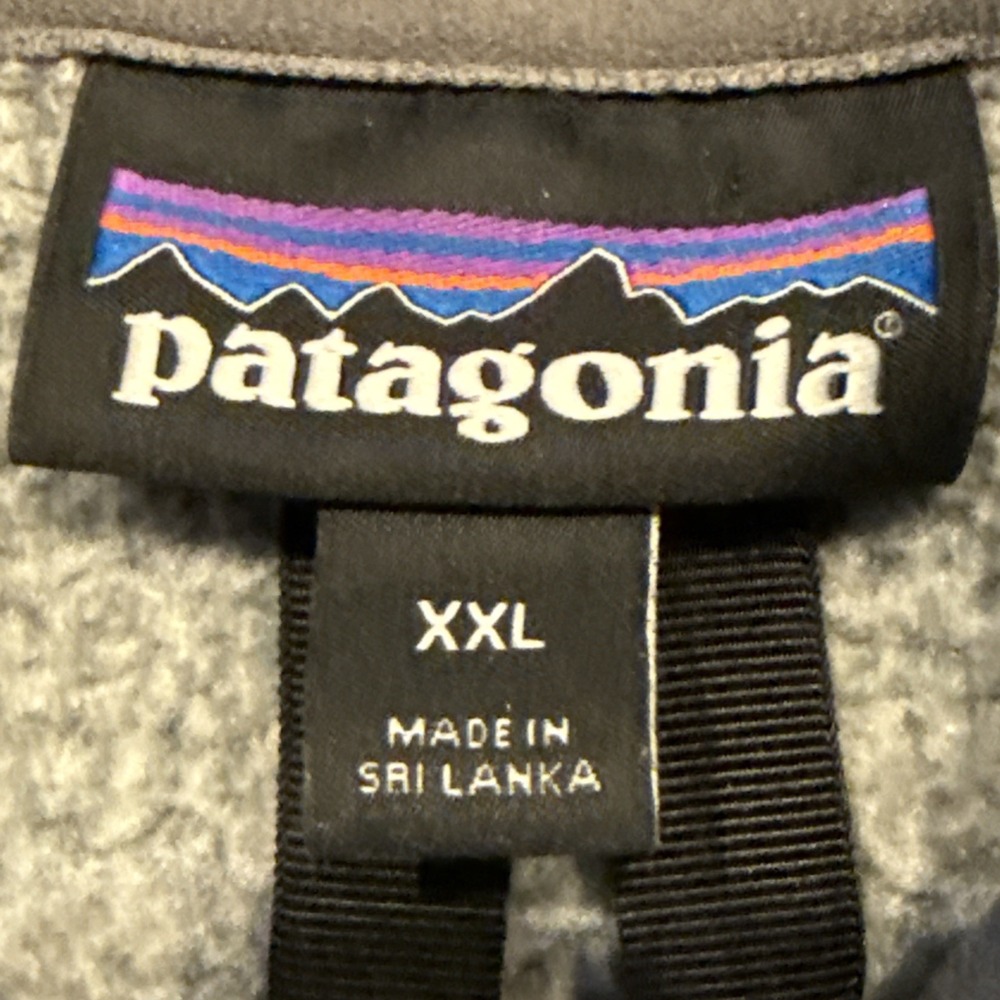 Patagonia Better Sweater Vest Men's XXL Full Zip Fleece Gray Outdoor - Picture 3 of 11